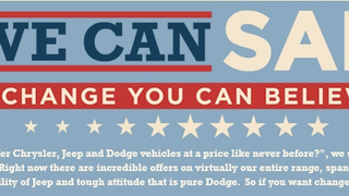 Chrysler Australia "Yes We Can" Sale Uses Obama Imitator To Sell "20-Inch Rims"
